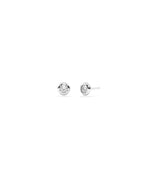 Diamond Bezel Solitaire Stud Earrings - 79e | Everyday 14K Gold Jewelry