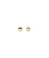 Diamond Halo Disc Stud Earring - 79e | Everyday 14K Gold Jewelry