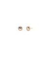 Diamond Halo Disc Stud Earring - 79e | Everyday 14K Gold Jewelry