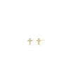 Diamond Cross Stud Earring - 79e | Everyday 14K Gold Jewelry