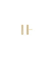 Diamond Bar Stud Earring - 79e | Everyday 14K Gold Jewelry
