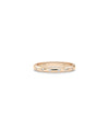 Rose gold Diamond Bezel Station Band Ring with modern bezel stations and sparkle