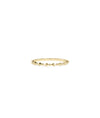 Gold Faceted Band Ring yellow gold showcasing intricate faceted sparkle surfaces