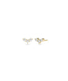 Diamond Chevron Stud Earring - 79e | Everyday 14K Gold Jewelry