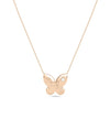Mantra Butterfly Diamond in rose gold warm transformational elegance