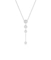 Diamond Dangle Necklace - 79e | Everyday 14K Gold Jewelry
