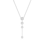 Diamond Dangle Necklace - 79e | Everyday 14K Gold Jewelry