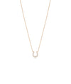Rose gold Diamond Horse Shoe featuring delicate sparkle