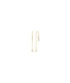 Diamond Solitaire Cable Chain Threader Earring - 79e | Everyday 14K Gold Jewelry
