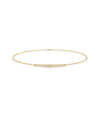 Flat Gold Bead Bracelet - 79e | Everyday 14K Gold Jewelry