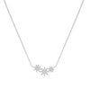 White gold 3 Star Diamond Pave celestial whimsical design
