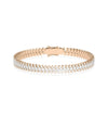 3 Row Diamond Bracelet - 79e | Everyday 14K Gold Jewelry
