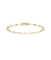 Diamond Station Bracelet - 79e | Everyday 14K Gold Jewelry