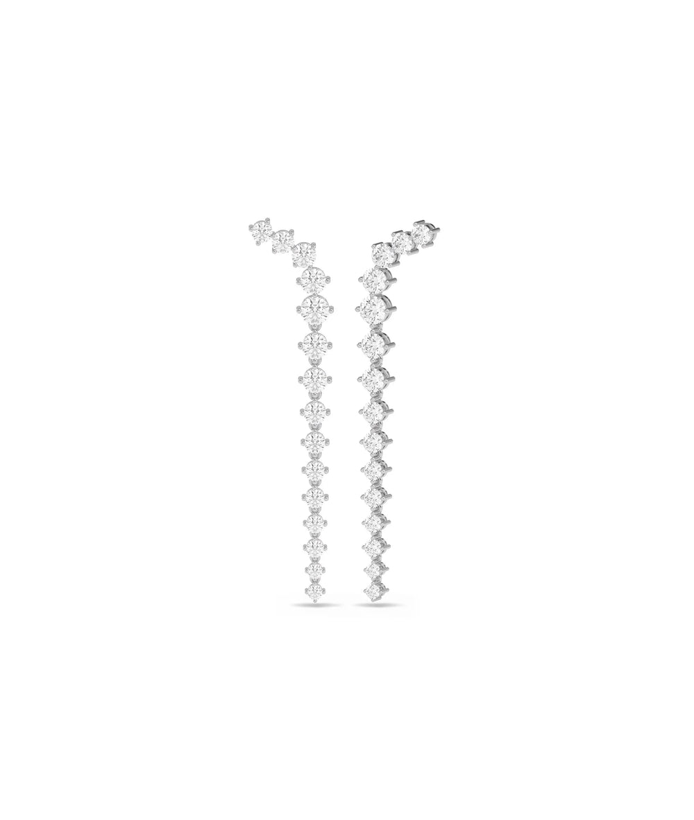 Diamond Dangle Earring - 79e | Everyday 14K Gold Jewelry
