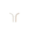 L Shape Diamond Dangle Earring - 79e | Everyday 14K Gold Jewelry