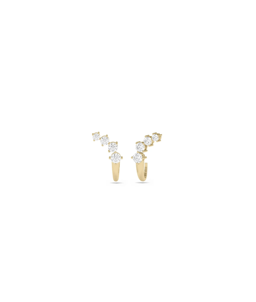 Diamond Earrings - 79e | Everyday 14K Gold Jewelry