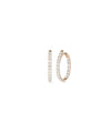 Diamond Hoop Earrings - 79e | Everyday 14K Gold Jewelry