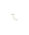 Diamond Cuff Dangle Earrings - 79e | Everyday 14K Gold Jewelry