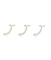 Diamond Cuff Dangle Earrings - 79e | Everyday 14K Gold Jewelry