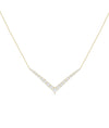 Diamond Chevron yellow gold extraordinary geometric dramatic elegant
