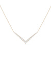Rose gold Diamond Chevron featuring exceptional one-and-a-half carat