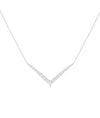 White gold Diamond Chevron extraordinary geometric design