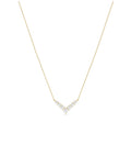 Diamond Chevron Necklace