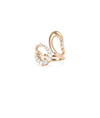 Rose gold Diamond Split Ring with bold split design and substantial sparkle
