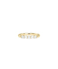 Five-Stone Moving Diamond Band Ring