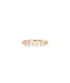 5 Stone Moving Diamond Band Ring - 79e | Everyday 14K Gold Jewelry