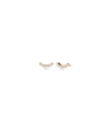 Diamond Smile Stud Earrings - 79e | Everyday 14K Gold Jewelry