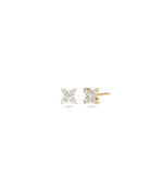 Diamond Stud Earrings - 79e | Everyday 14K Gold Jewelry