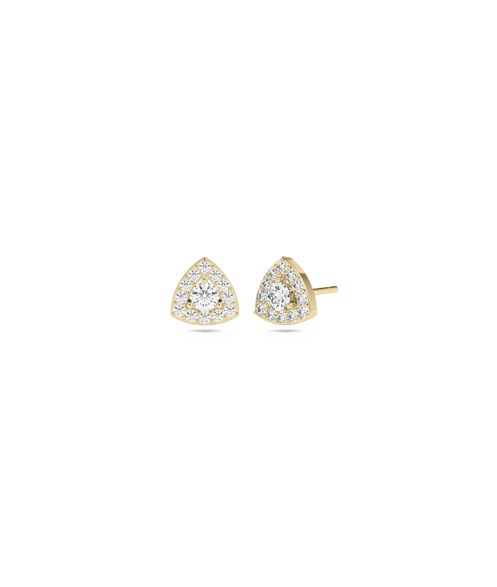 Diamond Stud Earrings - 79e | Everyday 14K Gold Jewelry