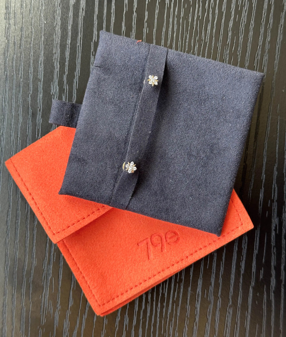 Diamond Flower Stud Earrings