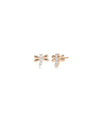 Diamond Fire Fly Stud Earring - 79e | Everyday 14K Gold Jewelry