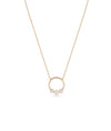 Diamond Circle Necklace - 79e | Everyday 14K Gold Jewelry