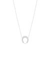 Diamond Horse Shoe Necklace - 79e | Everyday 14K Gold Jewelry