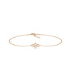Diamond Clover Bracelet | Diamond Bracelet - 79e | Everyday 14K Gold Jewelry