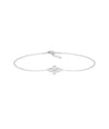 Diamond Clover Bracelet | Diamond Bracelet - 79e | Everyday 14K Gold Jewelry