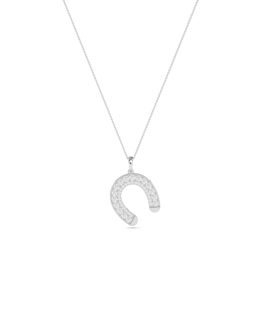 White gold Diamond Magnet attraction symbolic design