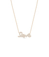 Rose gold Diamond Pave Love featuring romantic sparkle