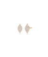 Diamond Evil Eye Stud Earrings - 79e | Everyday 14K Gold Jewelry