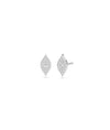Diamond Evil Eye Stud Earrings - 79e | Everyday 14K Gold Jewelry