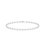 Diamond Bezel Set Link Bracelet - 79e | Everyday 14K Gold Jewelry