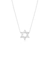 White gold Diamond Star of David spiritual symbolic design