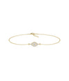 Diamond Evil Eye Bracelet - 79e | Everyday 14K Gold Jewelry