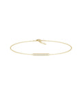 Diamond Bar Chain Bracelet