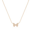 Rose gold Diamond Pave Butterfly featuring impressive sparkle