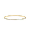 Diamond Line Bangle - 79e | Everyday 14K Gold Jewelry