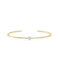 Diamond Solitaire Cuff